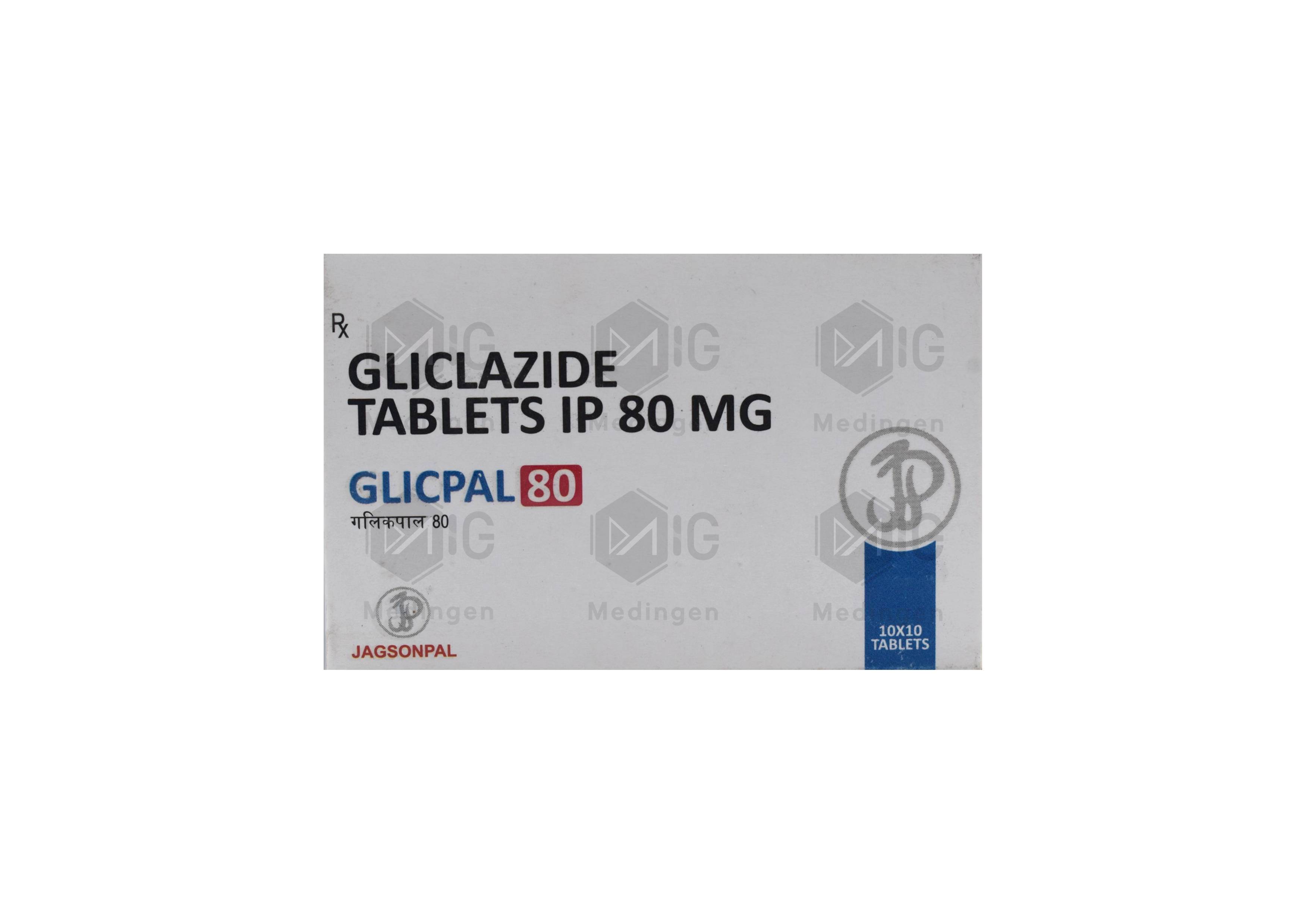 GLICPAL 80MG